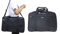 文件包超大容量旅行袋工具袋可放A4資夾提肩斜側背MIT製高單數彈道防水尼龍布附活動型長背帶