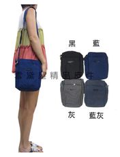 斜背包小容量主袋+外袋共四層二層拉鍊主袋進口超輕防水尼龍布肩背斜側