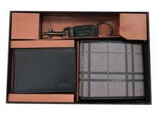 COACH 短夾紳士短夾二折標準型國際正版保證進口防水防刮皮革品證購證盒塵套提袋等候10-15日