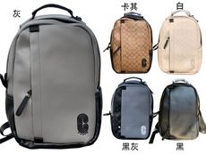 COACH 後背包大容量國際正版保證進口防水防刮皮革品卡購證塵套提袋等候10-15日