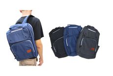 後背包大容量主袋+外袋共三層防水尼龍布可放A4資料夾水瓶外袋