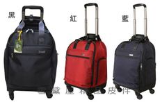 YESON 拉桿袋旅行袋可登機360度旋轉輪同18吋容量高單數防水尼龍布台灣製造精品輕量全齡