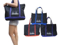 購物袋托特包大容量可放A4資料夾進口防水尼龍布主袋+外袋共三層