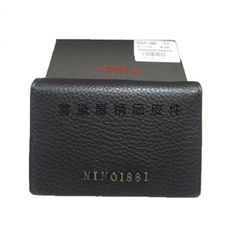 ~雪黛屋~18NINO81 名片夾100%牛皮革輕便易攜帶可20張名片多張證件附禮盒BNI15470