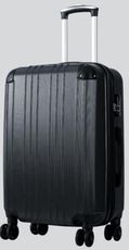 28吋行李箱ABS加大容量固定密鎖硬殼箱360度旋轉耐摔磨損檢測