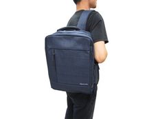 後背包中大容量二主袋+外袋共六層可電腦A4資夾14內筆袋USB+線