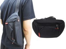 腰胸包中容量主袋+外袋共三層進口防水尼龍