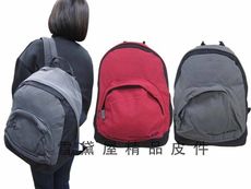 後背包中容量韓國專櫃進口防水帆布材質外出休閒活動上學上班可放A4資料夾中性款