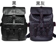 COACH 後背包大容量國際正版保證進口防水防刮皮革品卡購證塵套提袋等候10-15日