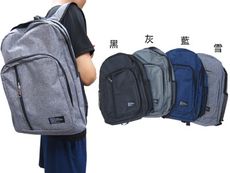 後背包MIT大容量二主袋+外袋共四層A4資夾防水尼龍背心式服貼