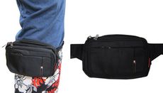 腰包中容量二層主袋+外袋共六層工作防水尼龍布可腰肩斜背外帶可7寸手機多功能