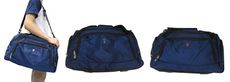 旅行袋大容量防水尼龍布U型開口方便取放大型物品髒濕分離長背帶提肩斜側