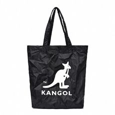 KANGOL 托特包購物袋大型容量可A4資料夾可收納進口防水尼龍布材質