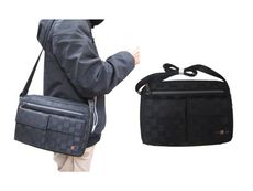 肩側包小容量二層主袋+外袋共六層防水尼龍布
