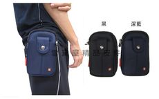 SPYWALK 腰包外掛型腰包5寸手機適用二層主袋工作工具袋隨身物品輕便防水尼龍布可穿皮帶固定
