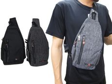胸背包超小容量二主袋+外袋共四層防水尼龍單左右肩