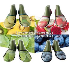 MAGIC美肌刻 水果 寬口厚底抗菌隱形襪  四入組 JG-017【19Y08M29-32】