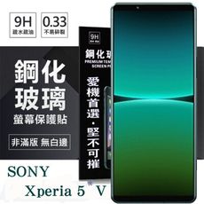 SONY Xperia 5 V 超強防爆鋼化玻璃保護貼 (非滿版) 螢幕保護貼 強化玻璃【愛瘋潮】