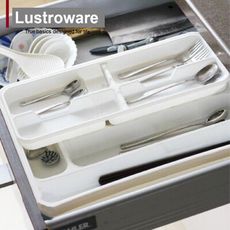 【Lustroware】日本岩崎 雙層餐具整理盒(原廠總代理)