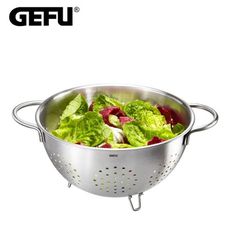 【GEFU】德國品牌24cm不鏽鋼過濾盆