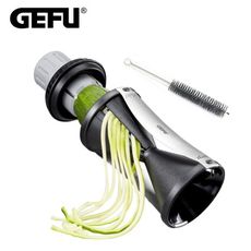 【GEFU】德國品牌螺旋蔬果刨絲器(附贈專用清潔刷)
