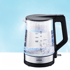 1.8L 玻璃快煮壺 304不鏽鋼加熱底盤 熱水壺 熱水機 飲水機 泡奶粉