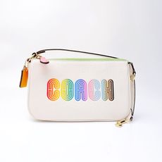 Coach Nolita 19 麻將包Rainbow小挎包-彩虹調色-CA438-美國原廠專櫃公司貨