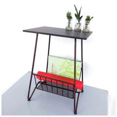 DecoBox造型小邊桌(電話桌, 雜誌架, 書報架)
