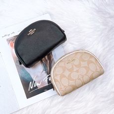 美國代購 台灣現貨 Coach 貝殼化妝包