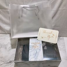 美國代購台灣現貨 禮物盒 包裝盒  情人節禮盒 聖誕節禮盒 - 大理石盒
