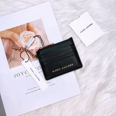 美國代購 台灣現貨 Marc Jacobs 荔枝牛皮卡片零錢包 鑰匙圈卡片零錢包