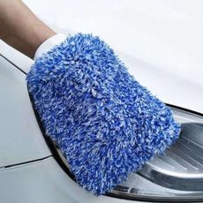 長毛珊瑚絨洗車 手套 超細纖維擦車清潔 清潔手套 汽車美容 DIY洗車 自助洗車