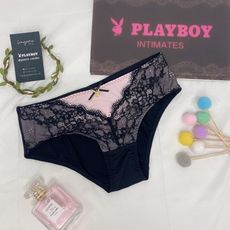 (play boy)小兔水鑽包臀女性內褲公司貨