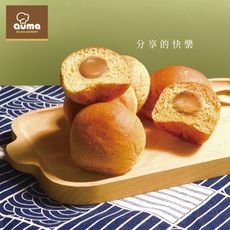 【奧瑪烘焙】福源花生醬爆漿餐包(380g±3%)/包