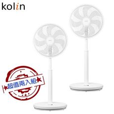 【兩入超值組 限量特價】Kolin 歌林14吋DC直流馬達節能立扇/涼風扇電風扇 KF-SD2551