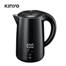 【KINYO】1.7L 智慧溫控雙層快煮壺 熱水壺 電茶壺 KIHP-1180 煮水壺 SUS304