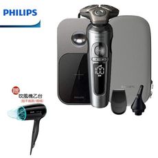 (贈原廠折疊吹風機)【PHILIPS 飛利浦】旗艦機皇電動刮鬍刀 SP9871 電鬍刀