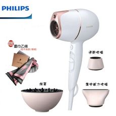 【好禮四選一】PHILIPS BHD628 飛利浦Adele AI頂級智能溫控輕量護髮吹風機