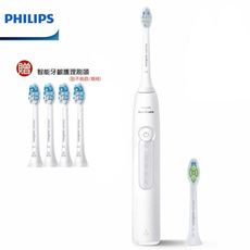 【贈護齦刷頭四個】PHILIPS Sonicare 飛利浦舒適潔淨音波電動牙刷 皓月白 HX5191