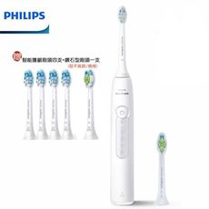 【贈原廠刷頭五個】PHILIPS Sonicare 飛利浦舒適潔淨音波電動牙刷 皓月白 HX5191