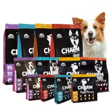 【旺生活】CHARM 野性魅力丨幼犬/成犬/海陸龍蝦/羊肉鮭魚  分裝包(500g)犬糧 狗飼料