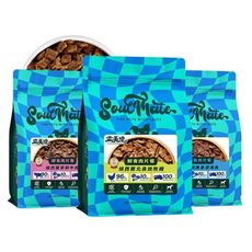 【旺生活】SOULMATE 索美達 紐西蘭風乾鮮食肉片 狗糧 500G 狗糧 狗飼料 狗肉片
