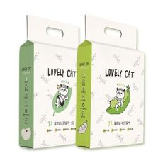 【旺生活】LOVELY CAT 蘿莉貓豌豆貓砂 7L (4入/箱) 豆腐貓砂 可自然分解 可食用