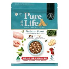 【旺生活】Pure Life 純境無穀幼母犬-澳洲雞肉+凍乾犬糧︱300g︱狗飼料 純境飼料