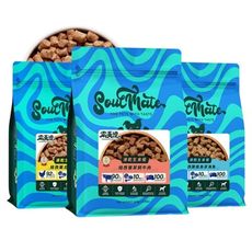 【旺生活】SOULMATE 索美達 紐西蘭凍乾生食餐 凍乾狗糧 400G 狗糧 狗飼料 狗凍乾