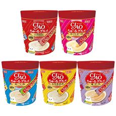 【旺生活】日本 CIAO 啾嚕貓肉泥 (60入) 貓零食 貓肉泥 貓點心 貓食品 寵物點心 寵物肉泥