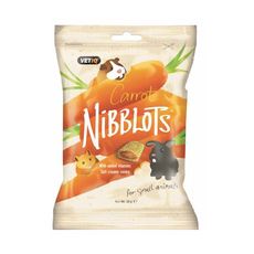 VETIQ 英國唯愛Q丨NIBBLOTS 小動物化毛餡餅 熱帶水果/蘋果/莓果/胡蘿蔔 小寵餡餅