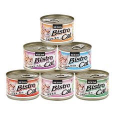 【旺生活】Bistro Cat特級銀貓健康餐罐 貓餐罐 副食罐 170G/24入 寵物罐頭 膠凍罐