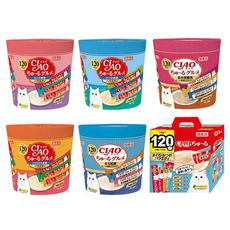 【旺生活】日本 CIAO 啾嚕貓肉泥 (120入)貓零食 貓肉泥 貓點心 貓食品  寵物肉泥點心