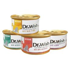 【旺生活】Dr Wish 愛貓配方營養食 85g 惜時 聖萊西 貓飼料 貓罐頭 副食罐 貓罐